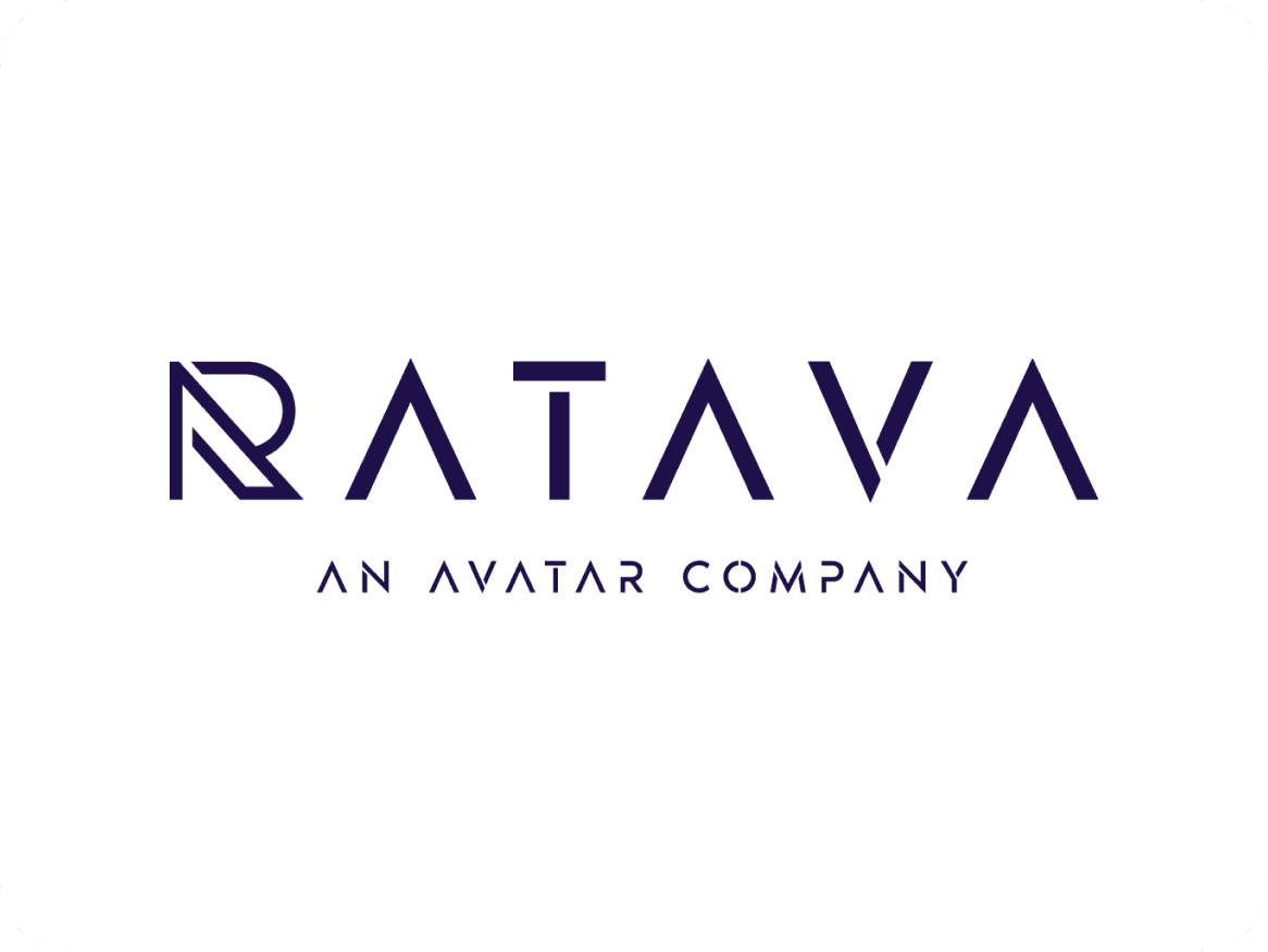RATAVA-logo met tagline “An Avatar Company”